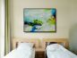 Preview: Schlafzimmer. Dekorationsbeispiel Gemälde abstrakt