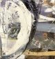 Preview: Bilddetail Maltechnik abstrakt