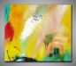 Preview: Leinwandbild abstrakte Kunst gemalt in freundlichen Farben