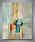 Preview: Leinwandbild abstrakte Kunst gemalt
