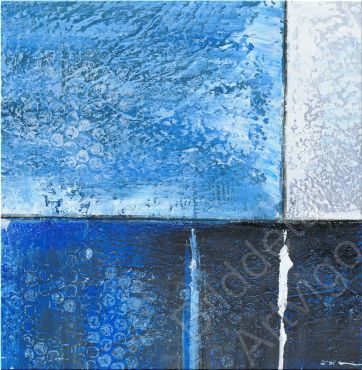 Bilddetail Farbe mit Struktur