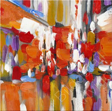 Bilddetail Farbe mit Struktur