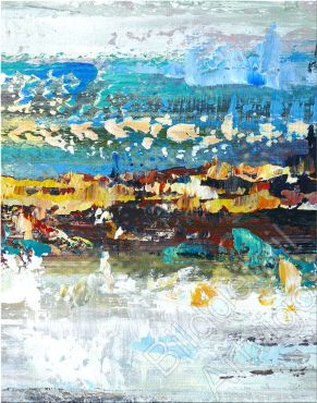 Bilddetail Farbe mit Struktur