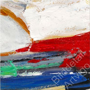 Bildausschnitt abstrakte Kunst im Detail