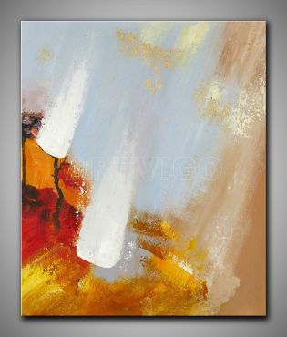 Leinwandbild abstrakte Kunst gemalt