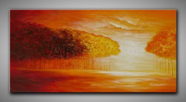 Sonnenaufgang im Wald