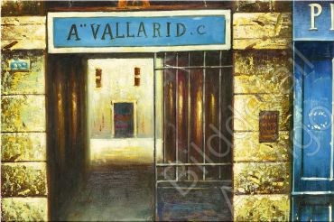 Bilddetail Farbe mit Struktur