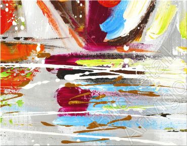 Bilddetail Farbe mit Struktur