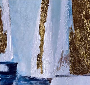 Bilddetail Farbe mit Struktur