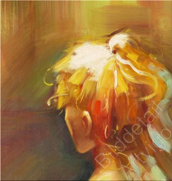 Preview: Ausschnitt Gemälde, Akt