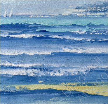 Bilddetail Farbe mit Struktur