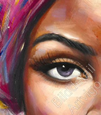 Bilddetail Farbe mit Struktur