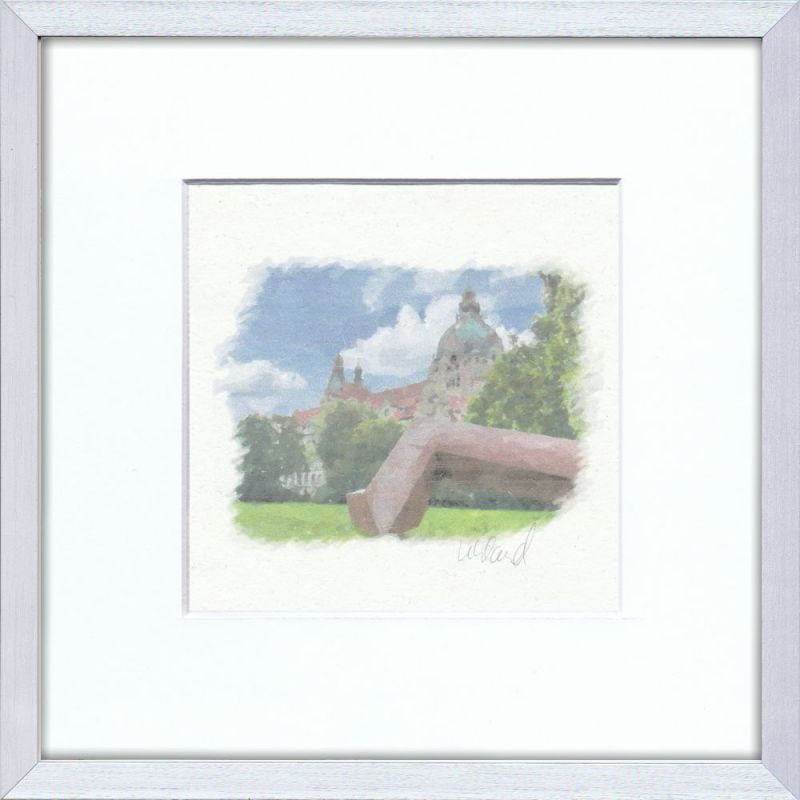 Skulptur am Rathaus Hannover Kunst