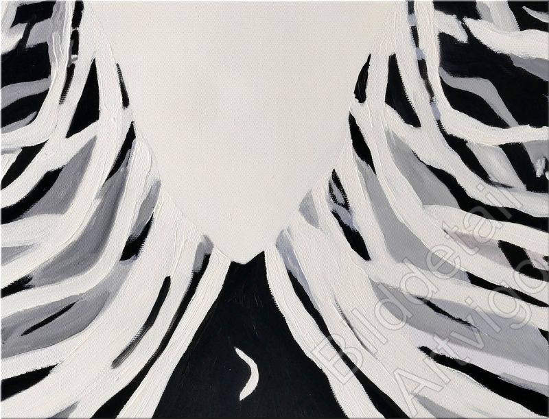 Bilddetail Farbe mit Struktur