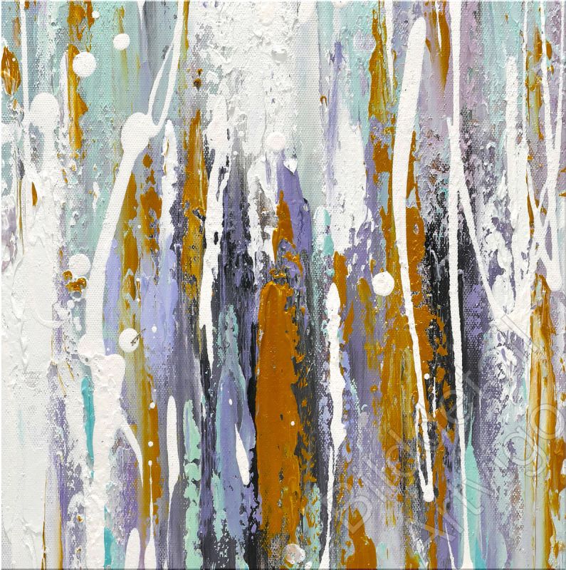 Bilddetail Farbe mit Struktur