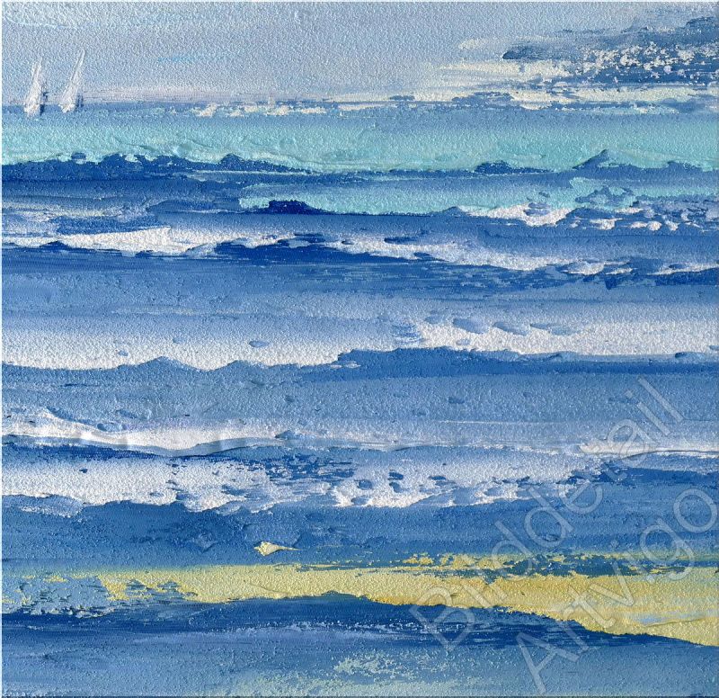 Bilddetail Farbe mit Struktur