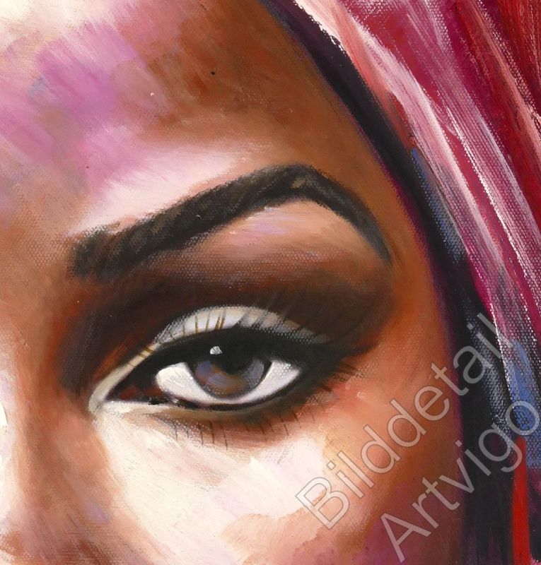 Bilddetail Farbe mit Struktur