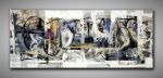 Kraftvolles, abstraktes Bild von Americo Ccala