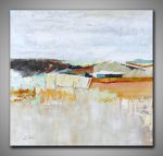 Moderne abstrakte Landschaft | Zeitgenössische Kunst, Acryl/Öl Mischtechnik, Handgemalt