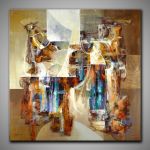 Kraftvolles, abstraktes Bild von Americo Ccala