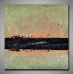 Leinwandbild abstrakte Kunst gemalt