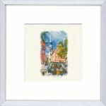 Ballhof Brunnen - Kreuzkirche Alu-Rahmen